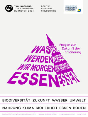 cover image of Was werden wir morgen essen? Fragen zur Zukunft der Ernährung